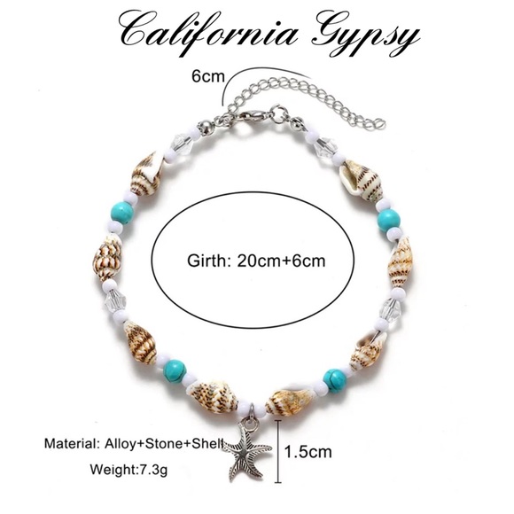 Conch Shell Anklet 🐚 - Picture 2 of 4